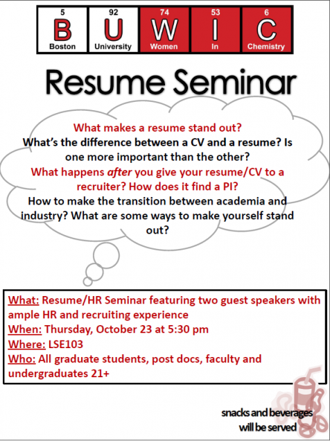Resume Seminar_October 23 2014