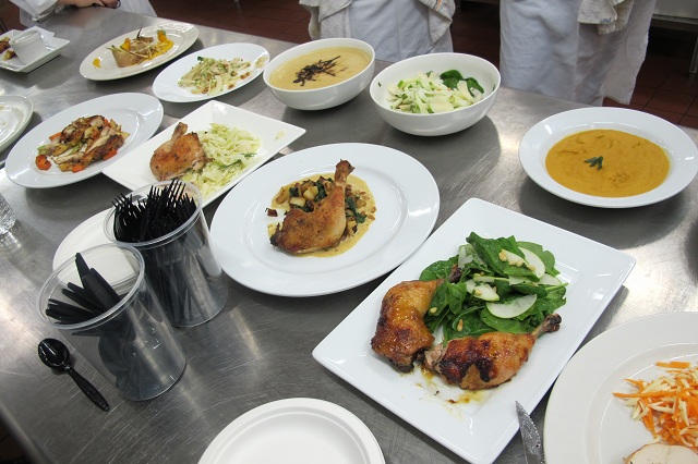 Dishes from the first Market Basket challenge