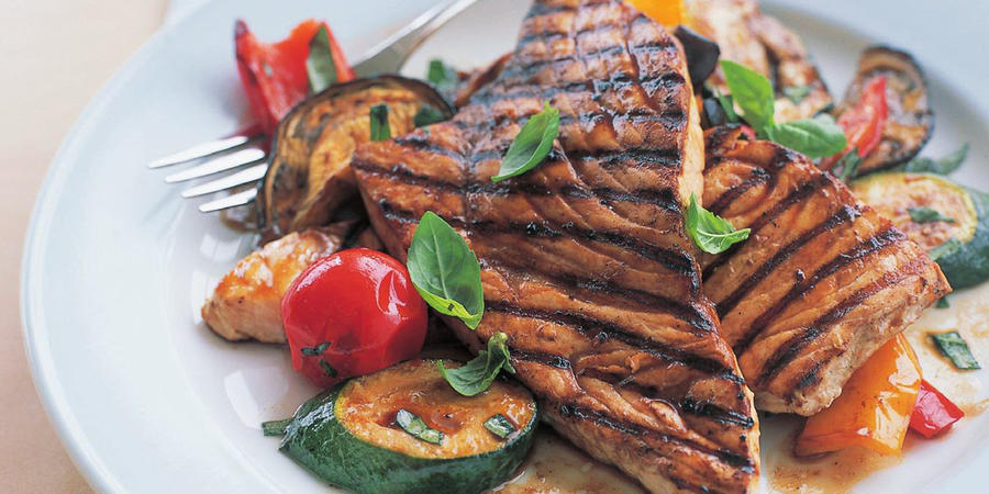 char-grilled-swordfish-roasted-mediterranean-vegetables recipes plus co uk