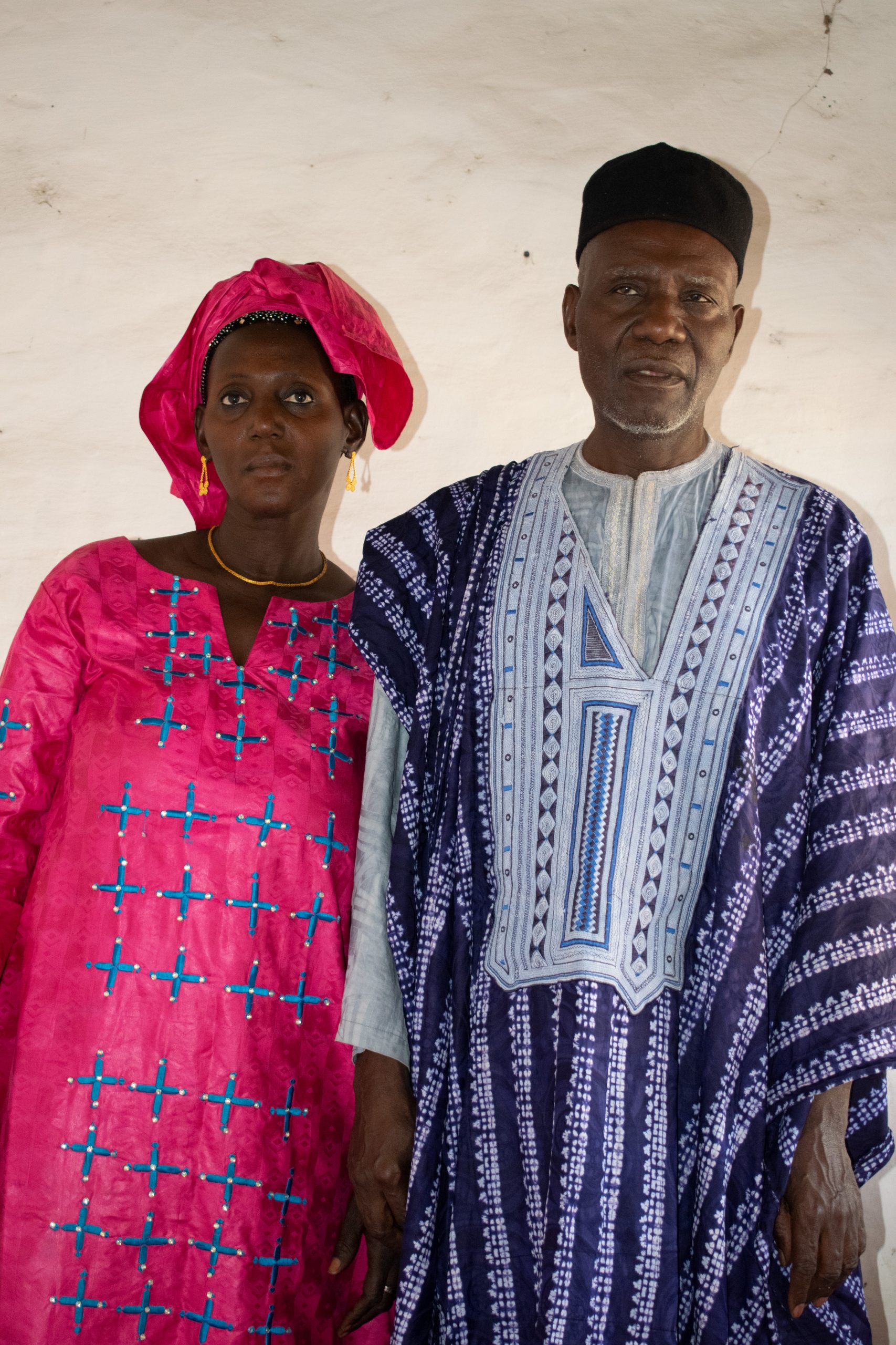 Diaby Bafode (Author) and his wife