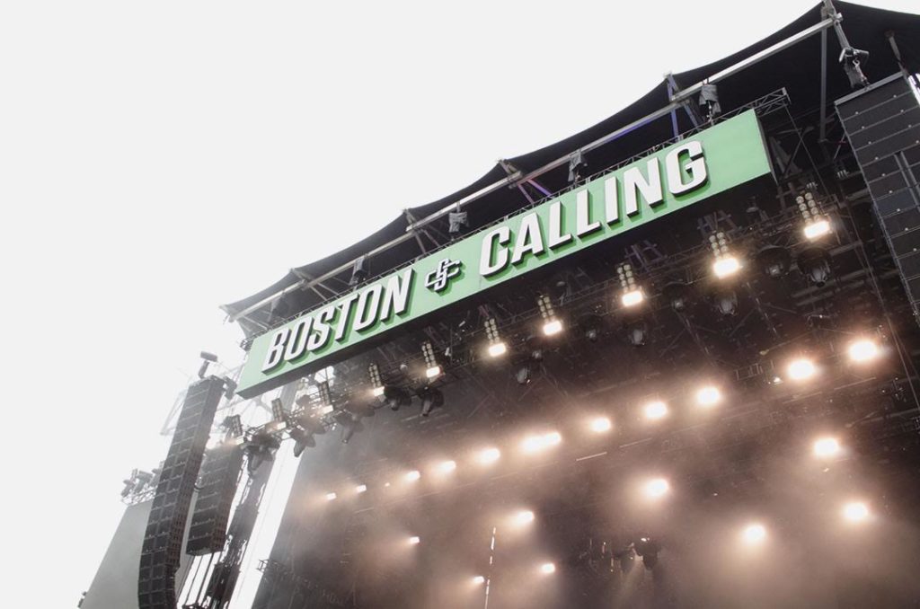 The Green Stage at Boston Calling Music Festival, May 26, 2018. Photo by Miranda Suarez / WTBU.