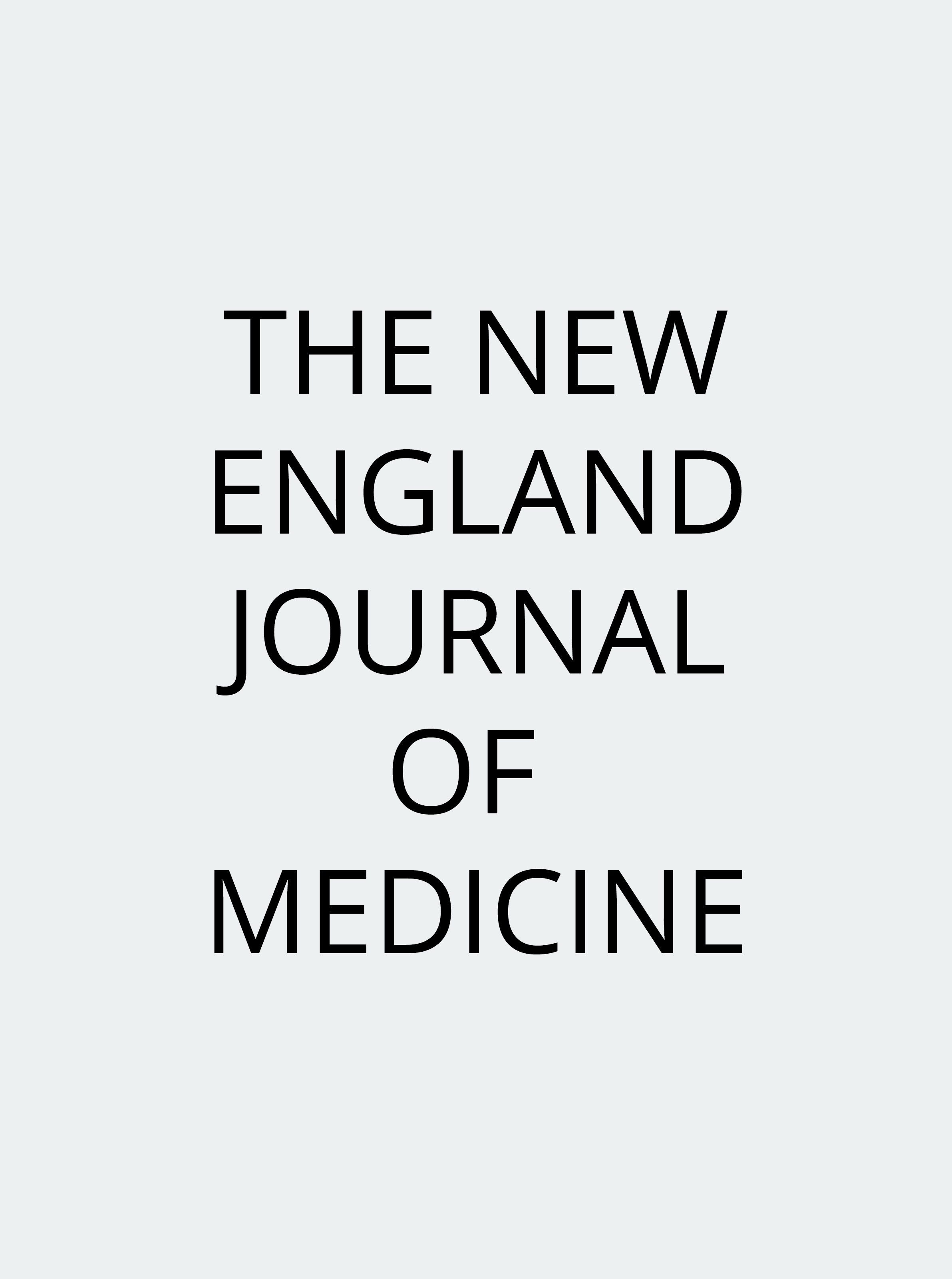 The New England Journal Of Medicine 