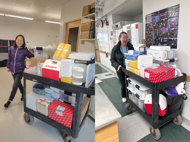 Picture: (left, right): Shuang Xu, Kara Vasilew