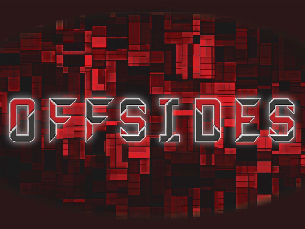 Offsides Logo, links to Offsides in BUTV show library