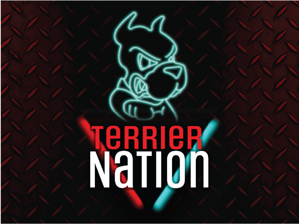 Terrier Nation Logo, links to Terrier Nation in BUTV show library