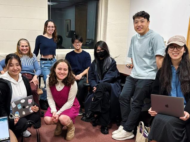 2024 Spring - Lab Portrait of Us gearing Up to Attend the Conference
