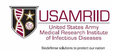 USAMRIID Logo