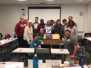 Members of the program after taking part in a training on early disaster response through the United Methodist Disaster Ministries.