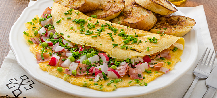 Julia Child perfect omelet
