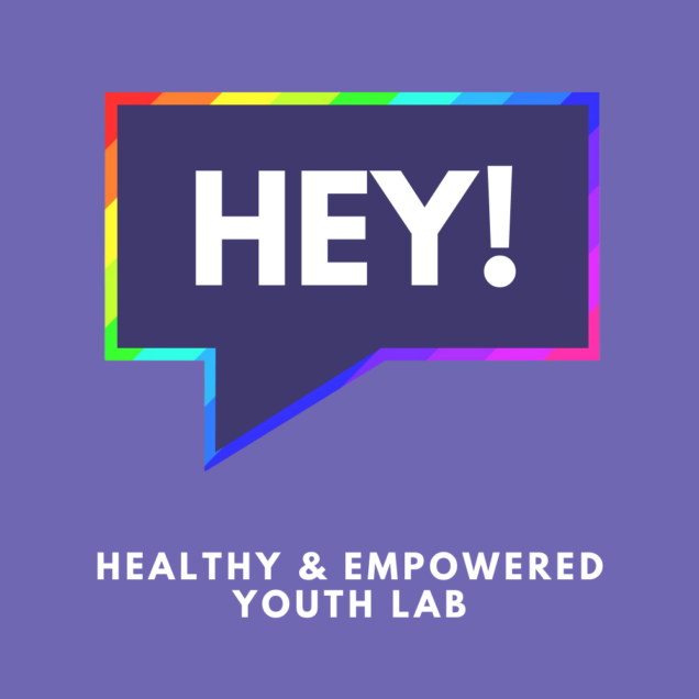 Logo for the Healthy and Empowered Youth Lab