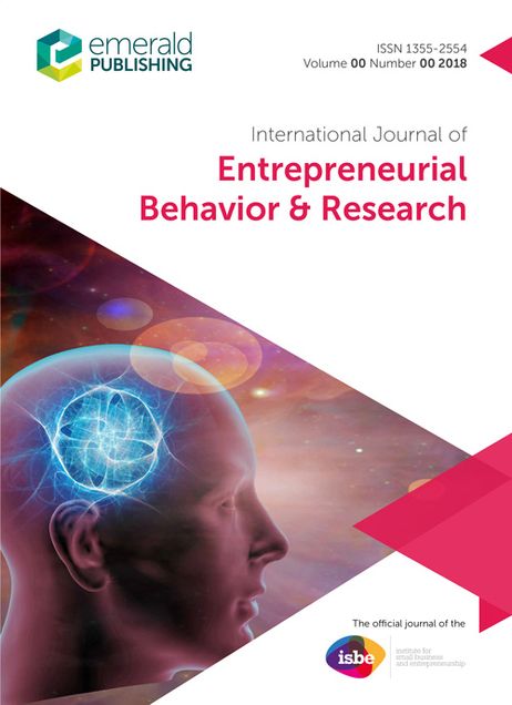 International Journal of Entrepreneurial Behavior & Research cover artwork