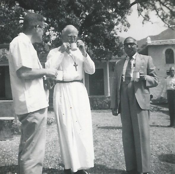 Jim Alter and bishops, c. 1970, to work through church union