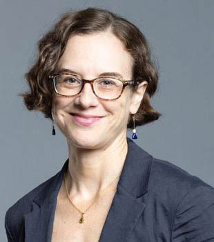 Amy Geller smiling portrait.