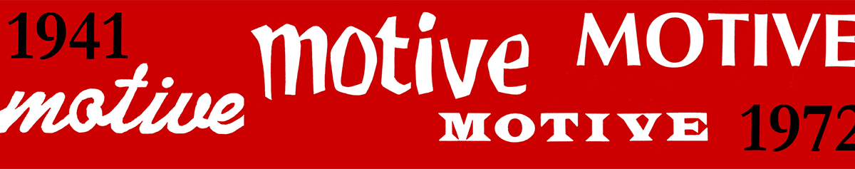 header image of motive magazine