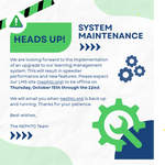 We are looking forward to the implementation of an upgrade to our learning management system. This will result in speedier performance and new features. Please expect our LMS site (nephtc.org) to be offline on Thursday, October 15th through the 22nd. We will email you when nephtc.org is back up and running. Thanks for your patience. Best wishes, The NEPHTC Team
