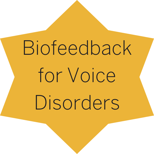 Jump to Studies Related to Biofeedback for Voice Disorders