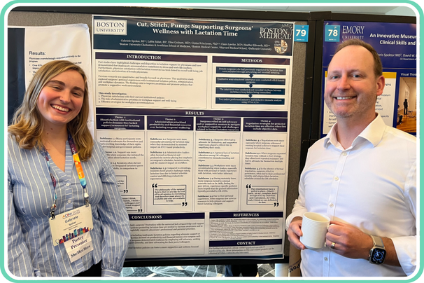 Gabriele Spokas and Dr. Gintas Krisciunas at ACPH 2025