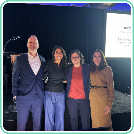 Gintas Krisciunas, Michelle Troche, & Georgia Malandraki together at the 2025 NYC Dysphagia Symposium