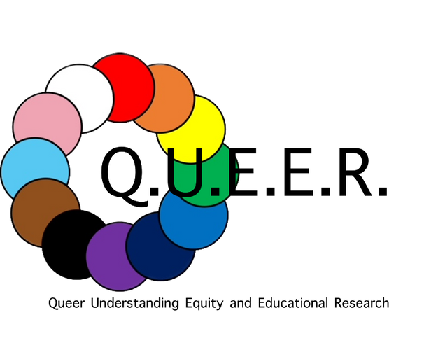 BU QUEER Lab Logo: Queer Understanding, Equity, and Ecuational Research 