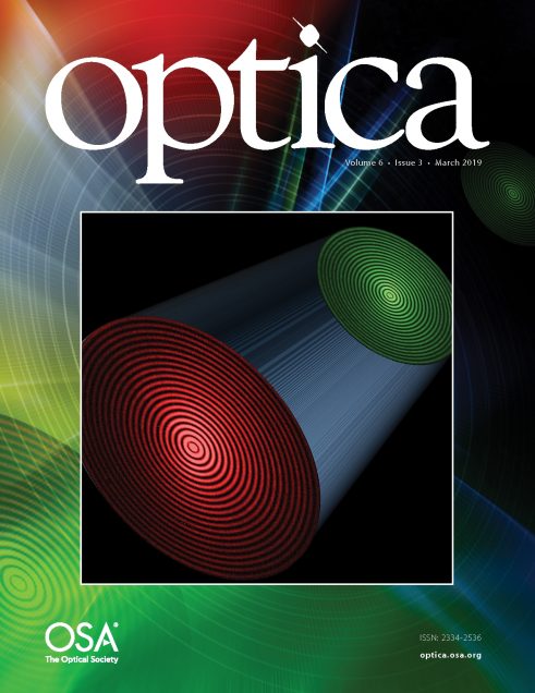 Optica cover page feature