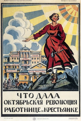 "Chto dala Oktiabr'skaia revoliutsiia rabotnitse i krest'ianke" (What the October Revolution Gave Worker and Peasant Women)