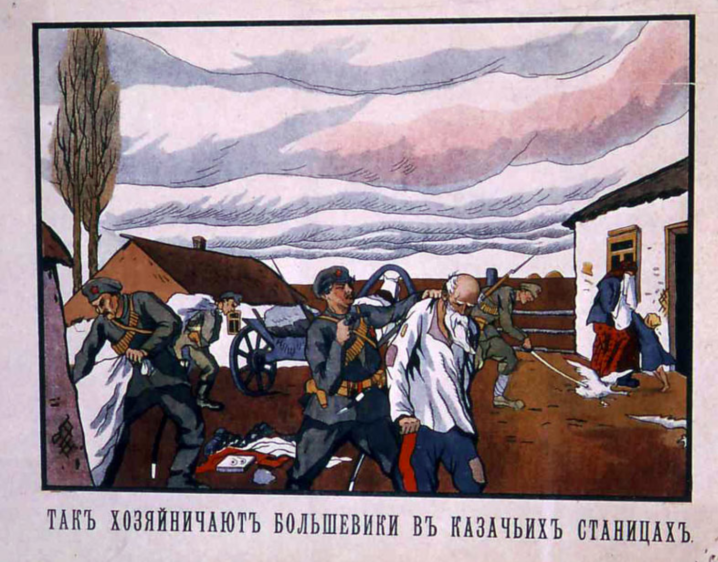 bolshevik revolution painting