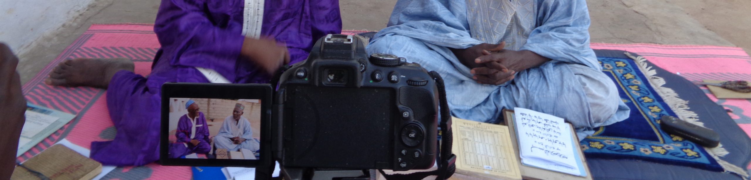 Videotaped interview with an Ajami scholar in Casamance, Senegal.