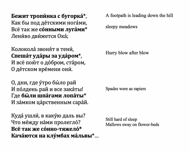 М и цветаева бежит тропинка с бугорка наши царства презентация 4 класс школа россии