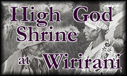 High God Shrine at Wirirani