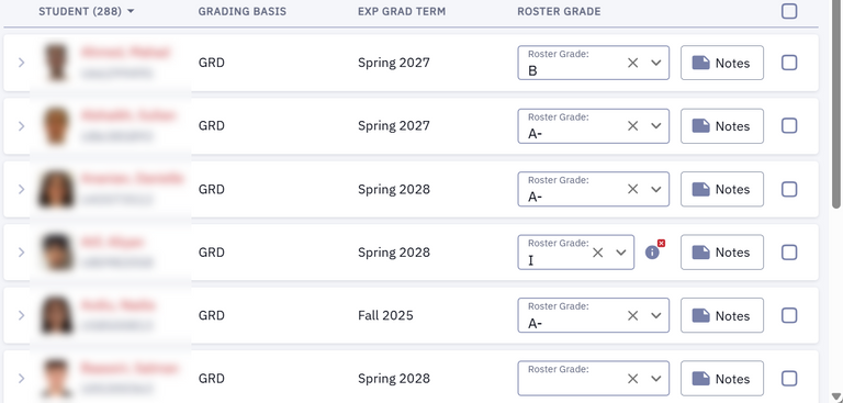 Grade Roster | Student Information System Training