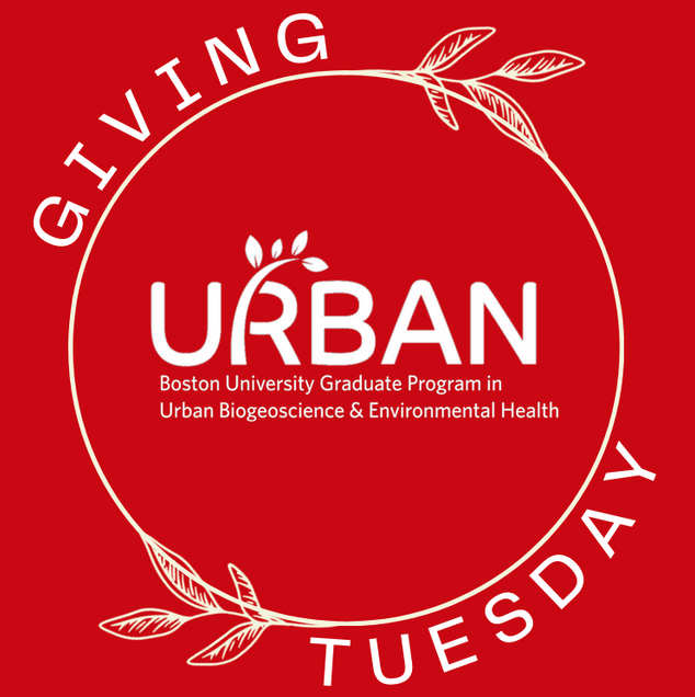 Giving Tuesday graphic with URBAN logo