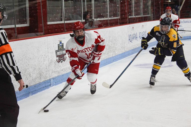 Photo Gallery: Women’s Ice Hockey ties Merrimack | WTBU Radio