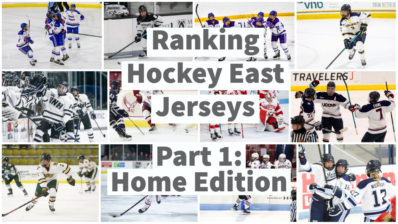 Gardner: Ranking Hockey East Jerseys: Part 3 – Alternate Edition and Final  Rankings