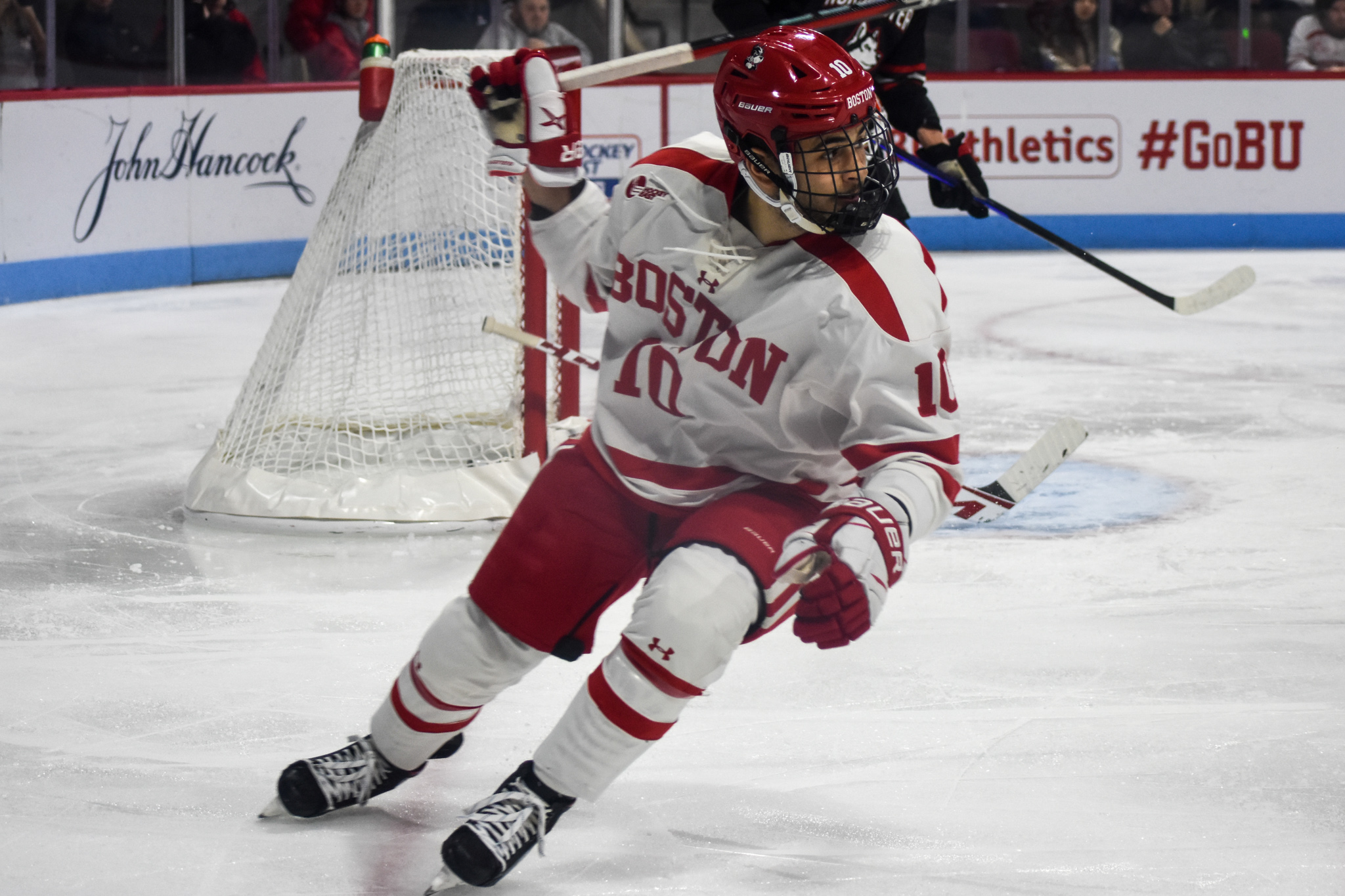 No. 10 Men's Hockey Skates To 1-1 Tie at Boston College