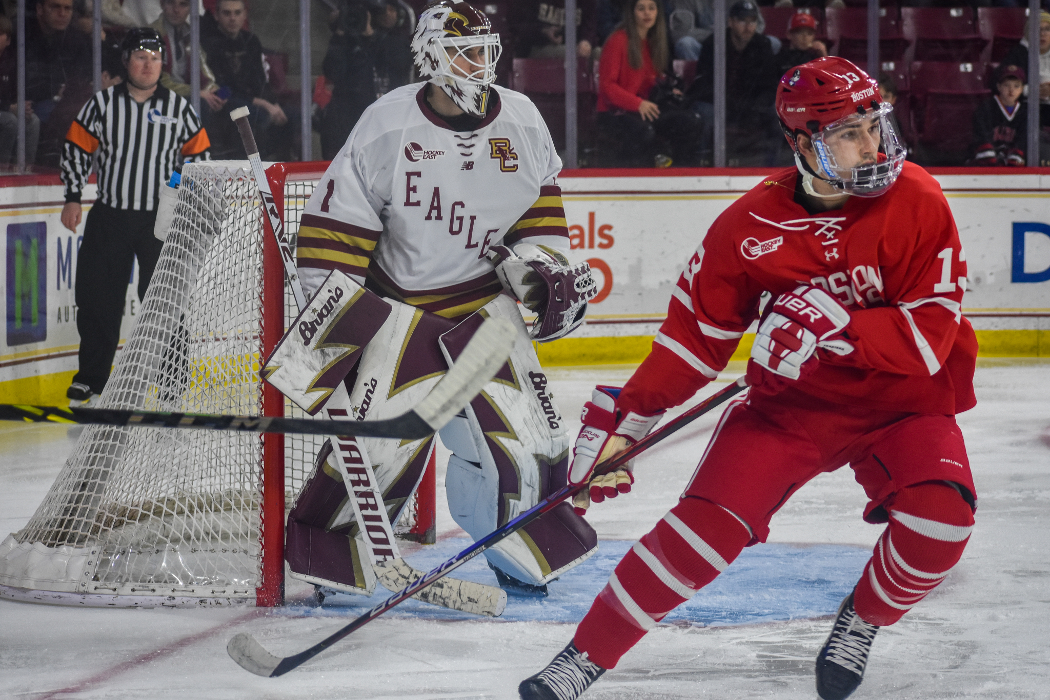 Eagles Victorious 9-6 in High-Scoring Battle of Comm Ave - Boston College  Athletics