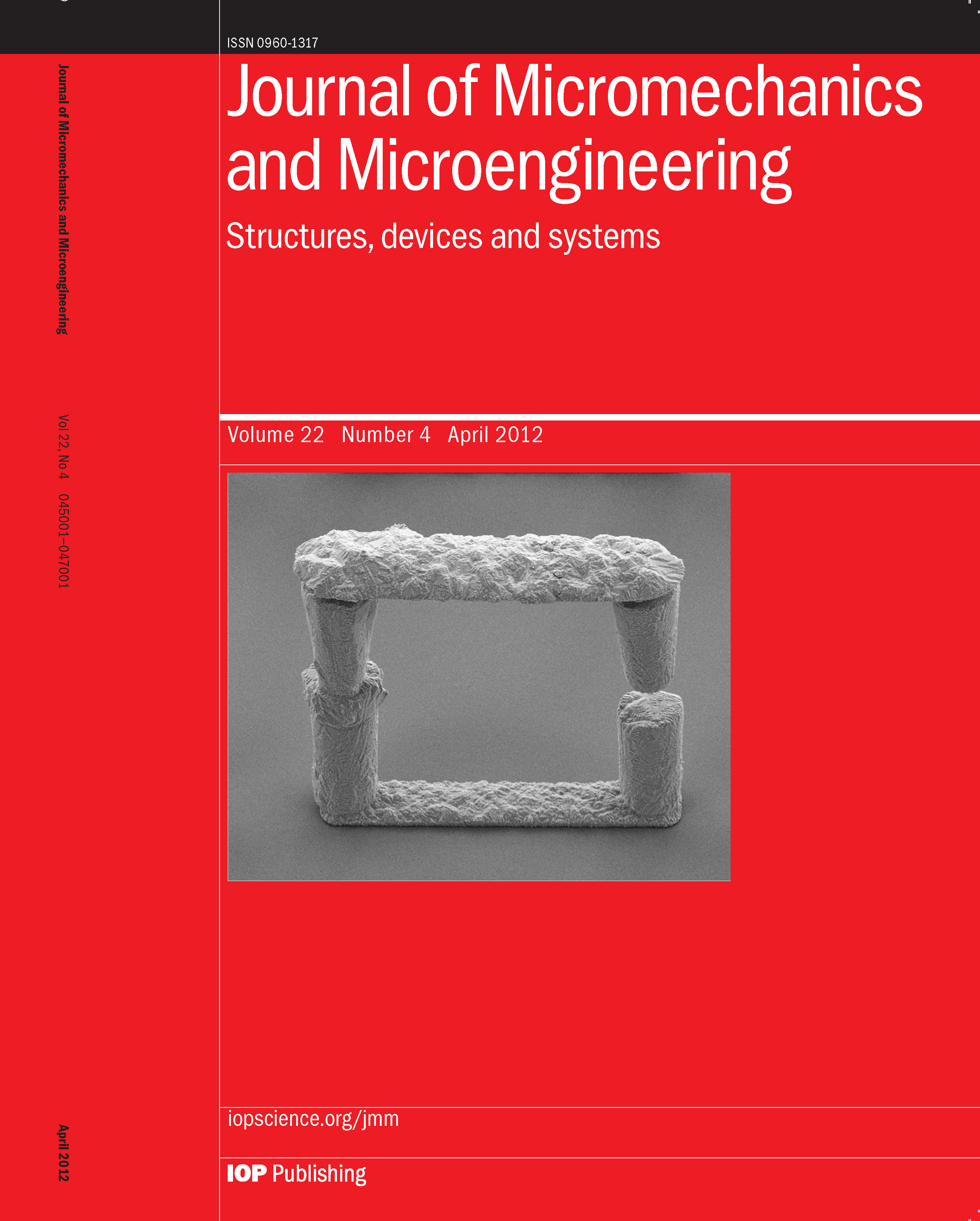 Cover of scientific journal